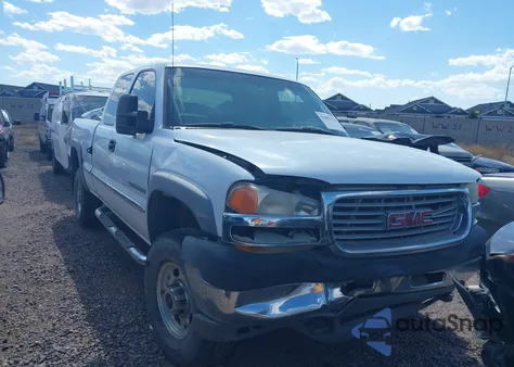 2001 GMC Sierra 2500Hd Sl/Sle из США, поврежденный, VIN 1GTHK29UX1E142391